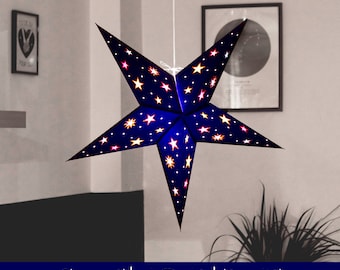 Linterna Luna y Estrellas con Kit de Iluminación LED Ecológico