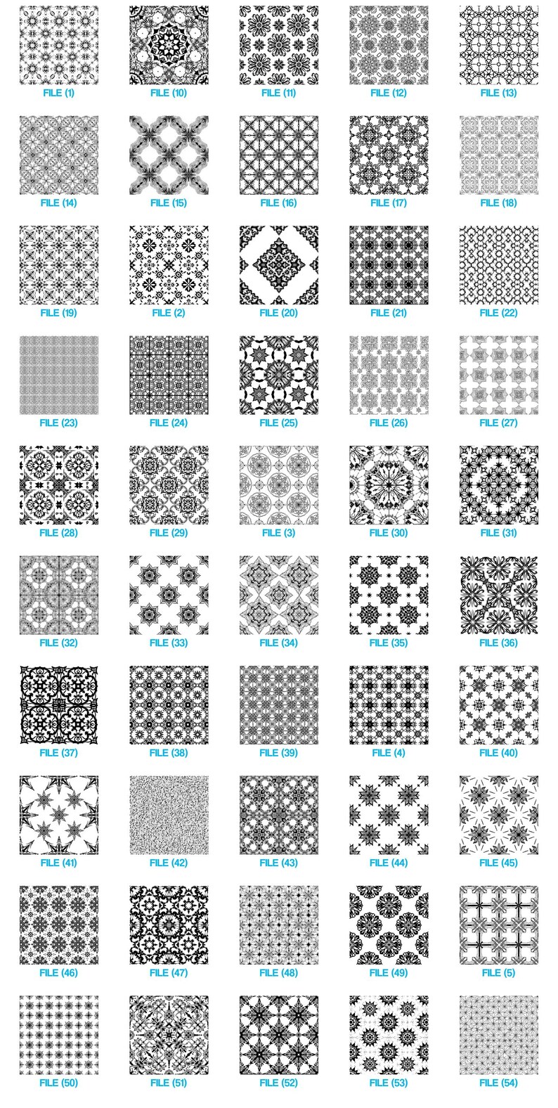 Islamic Geometric Pattern Svg & Png Bundle for Cricut and Laser Engrave ...