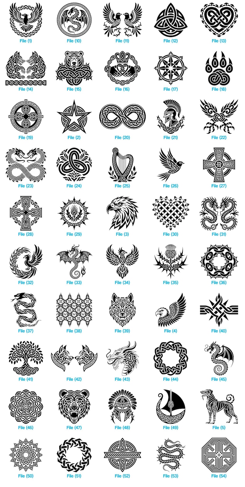 celtic-knot-tattoo-style-svg-png-bundle-for-cricut-and-laser-engrave