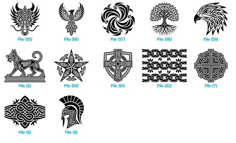 celtic-knot-tattoo-style-svg-png-bundle-for-cricut-and-laser-engrave
