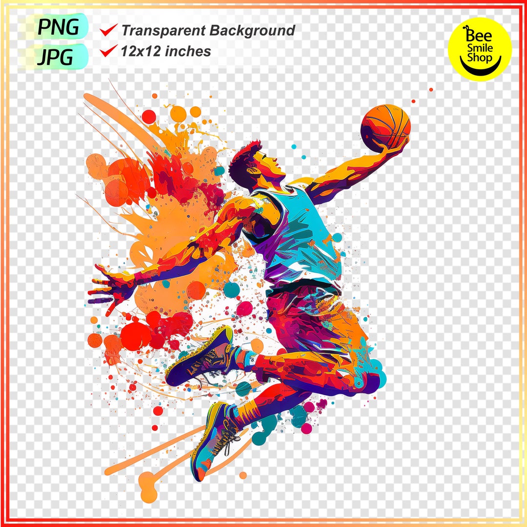 Basketball Printable Png Etsy