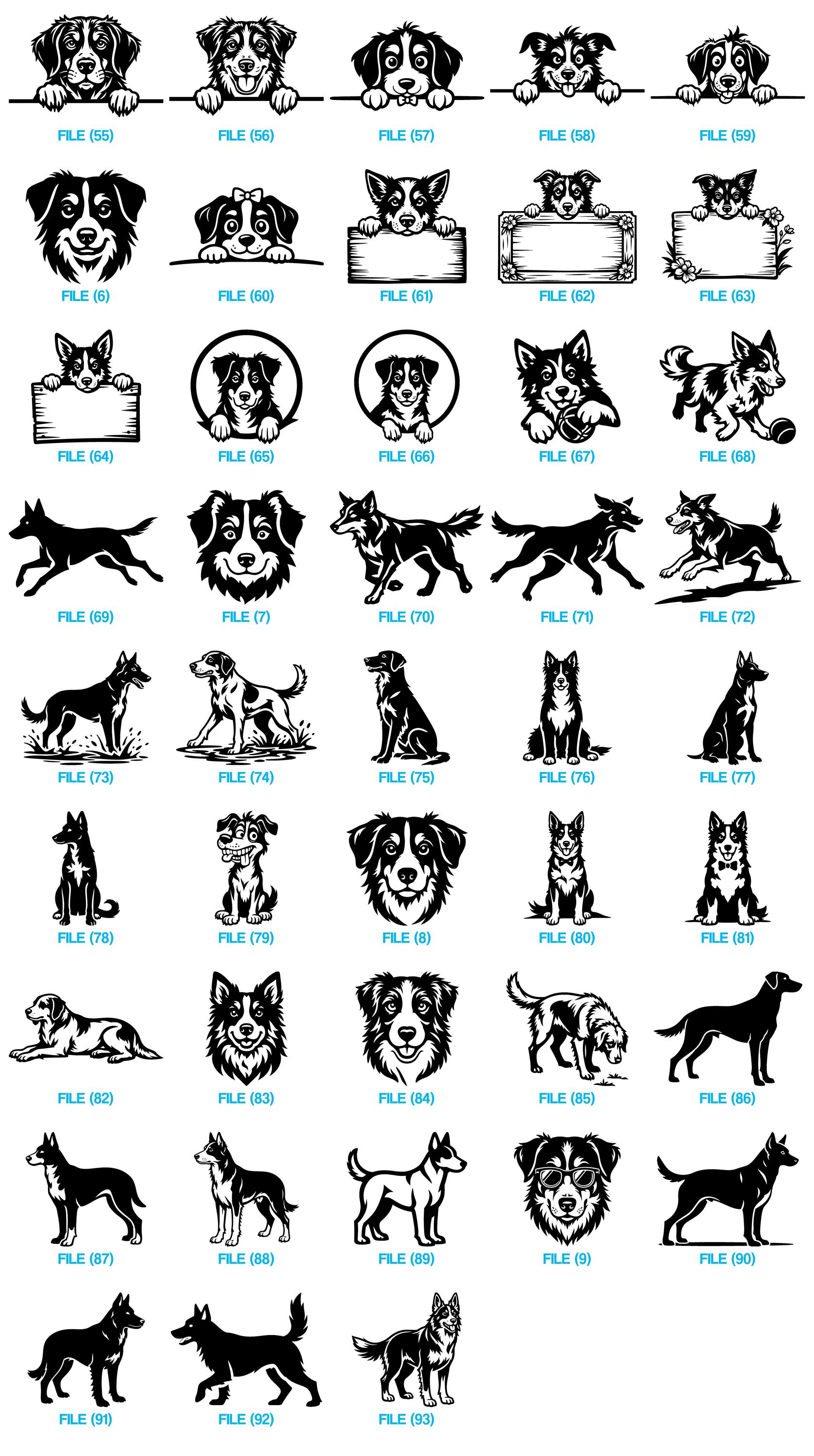 Transylvanian Hound Dog Svg & Png Bundle for Cricut and Laser Engrave ...