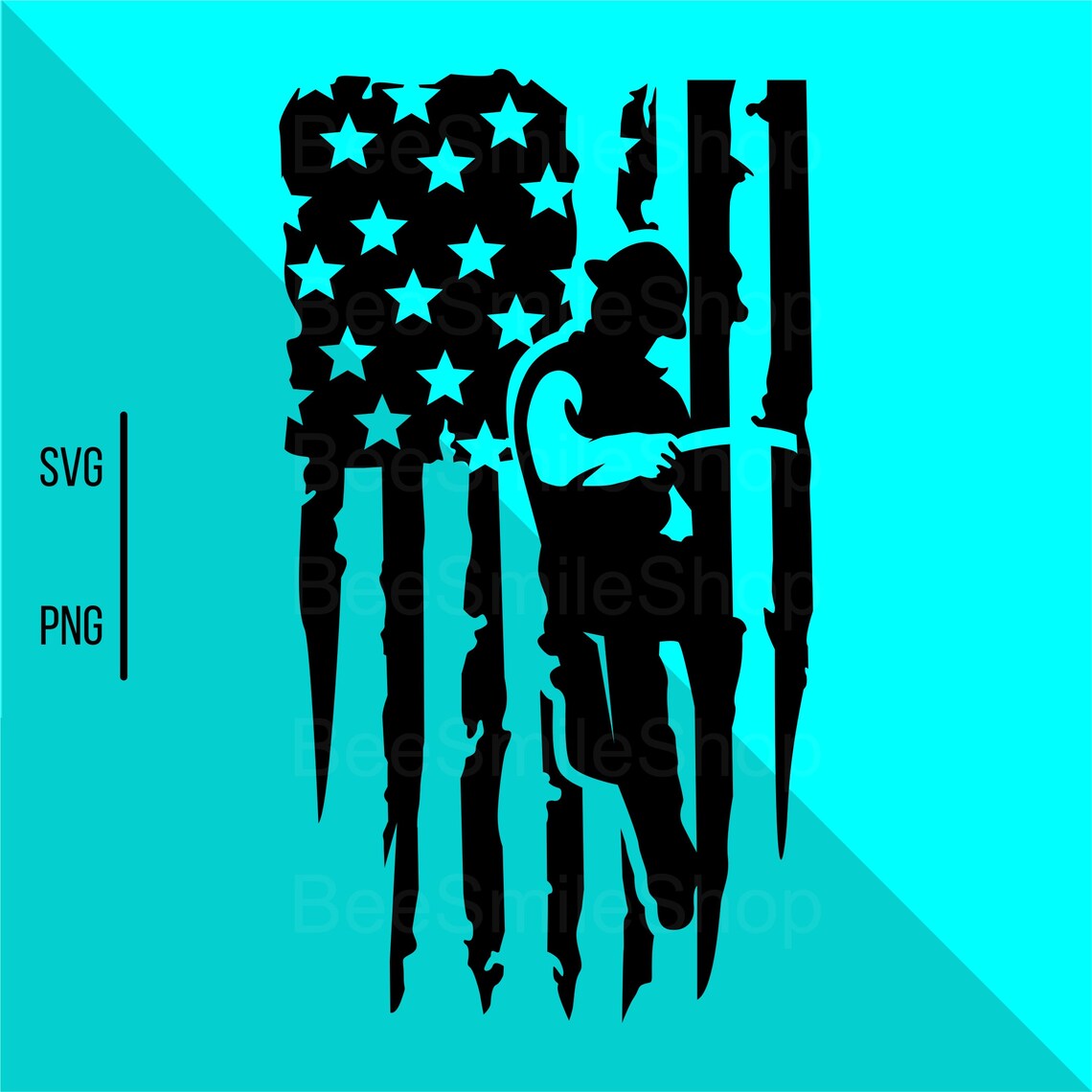 Download Cool Lineman SVG USA Flag Patriotic American Flag Linemen ...