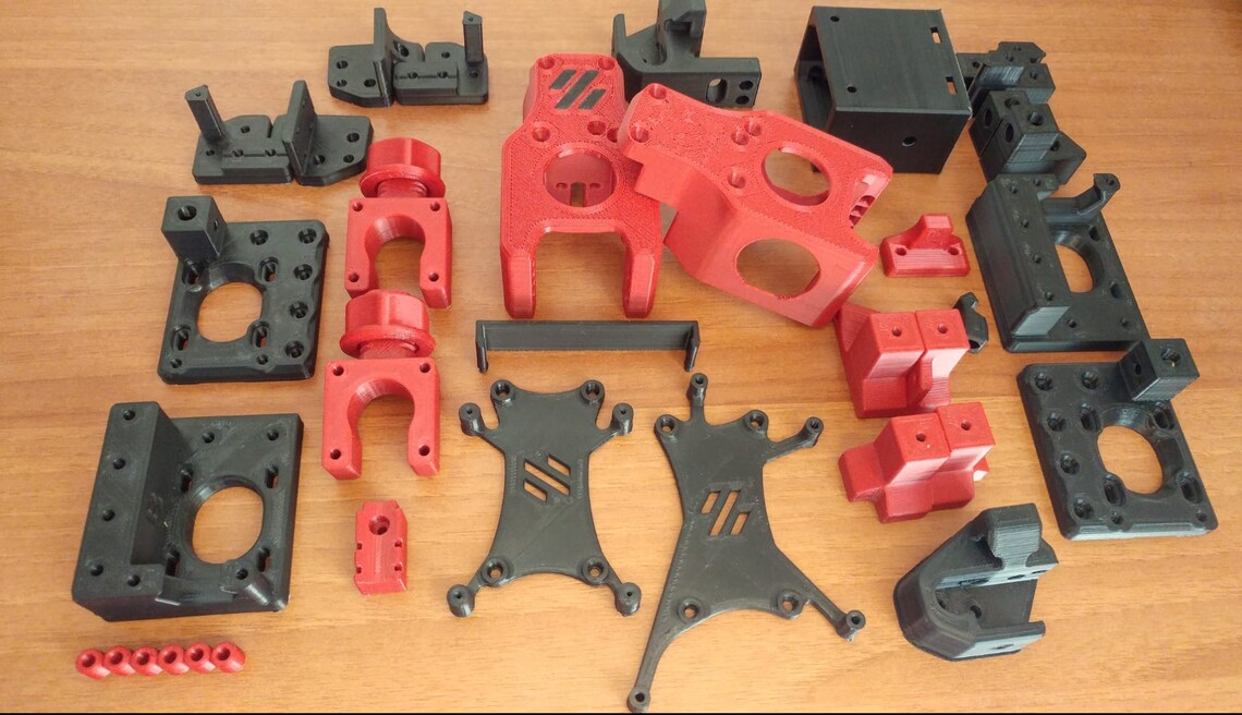 Voron V0.1 DIY 3D Printer Printed Functional Parts Kit ESUN Etsy