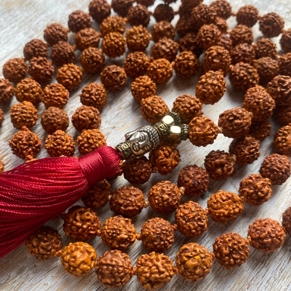 Rudraksha Buddha Head Tassel Malas Rudraksha Buddha Head Tassel Malas