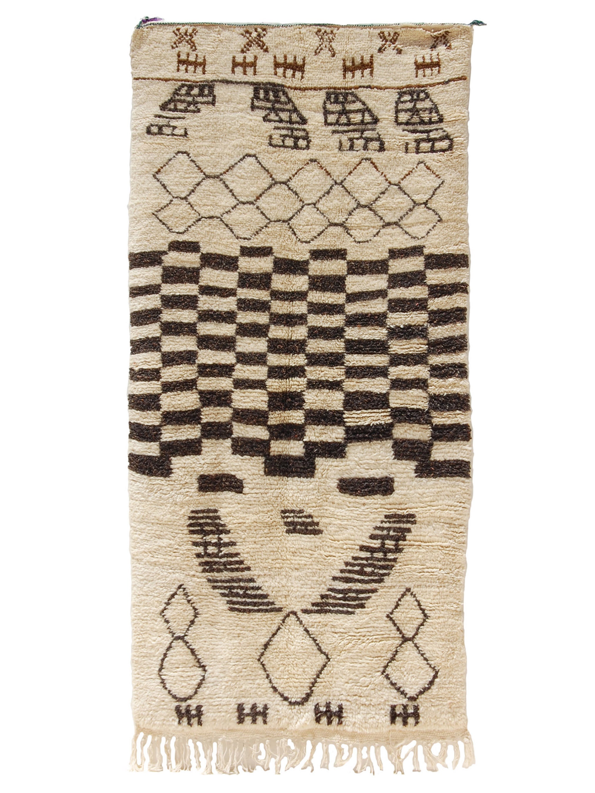 モロッカンラグ AZIRAL（アジラル） 130×78 モロッコ アジラルラグ