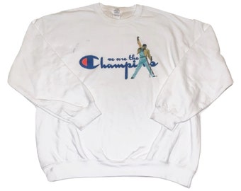 champion we are the champions sweatshirt