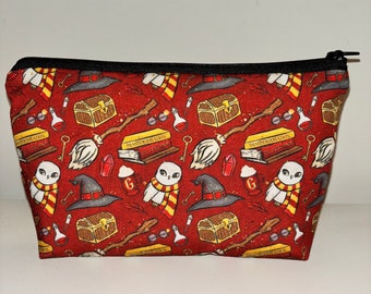 Bolsa de maquillaje, neceser y estuche inspirados en Harry Potter