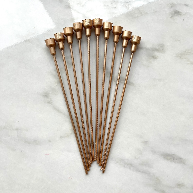 Plastic Stem for Preserved Roses, Dried Flowers, Floral Arrangement