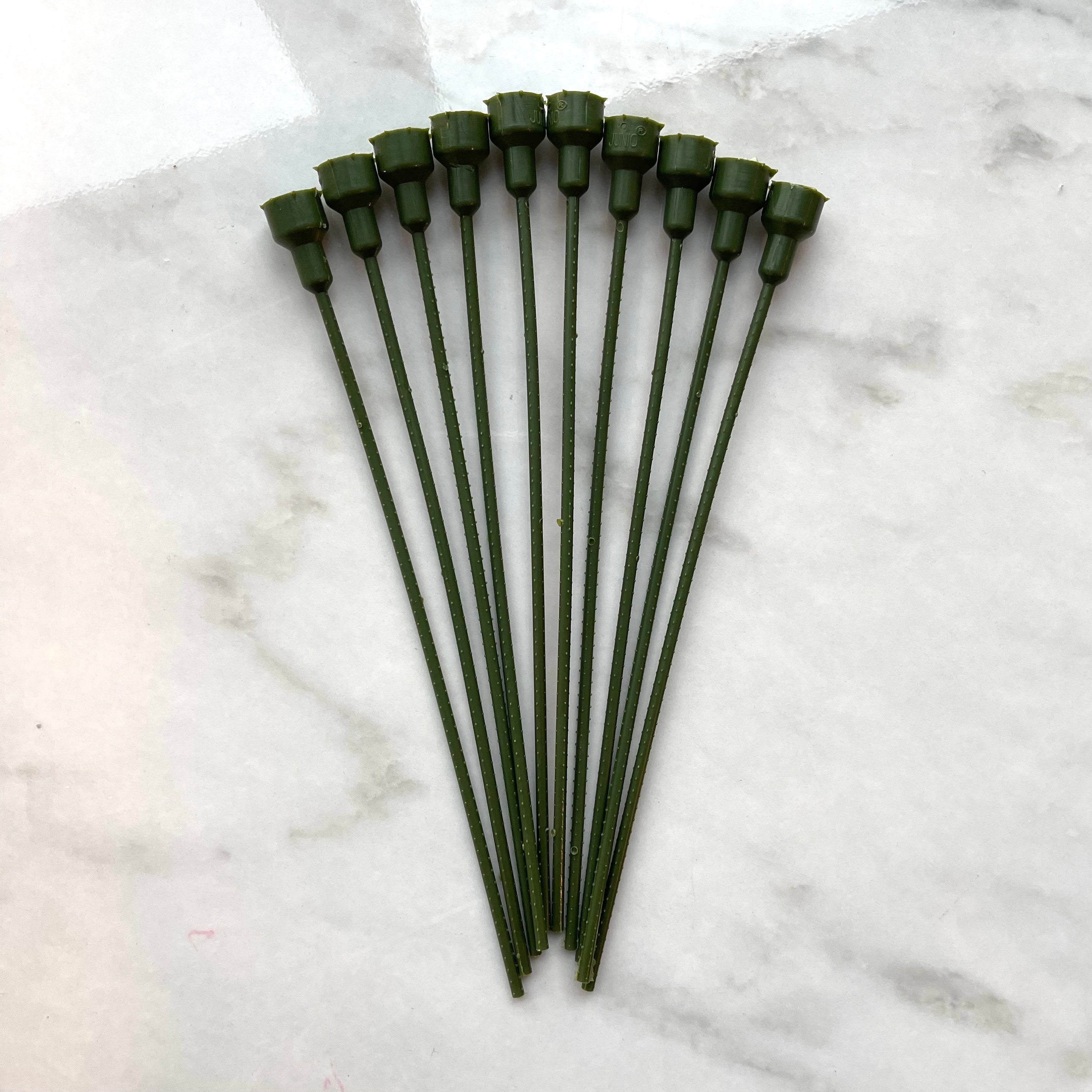 Plastic Stem for Preserved Roses Dried Flowers Floral Etsy