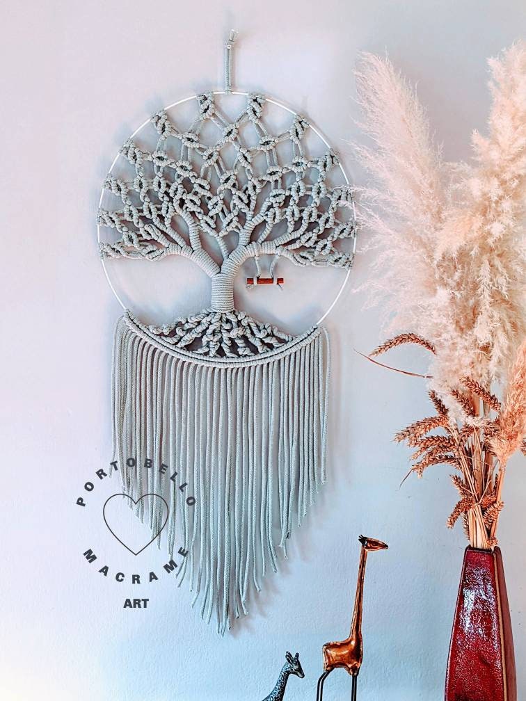 Large Macrame Tree of Life,handmade Home Decor,unique Decor Art