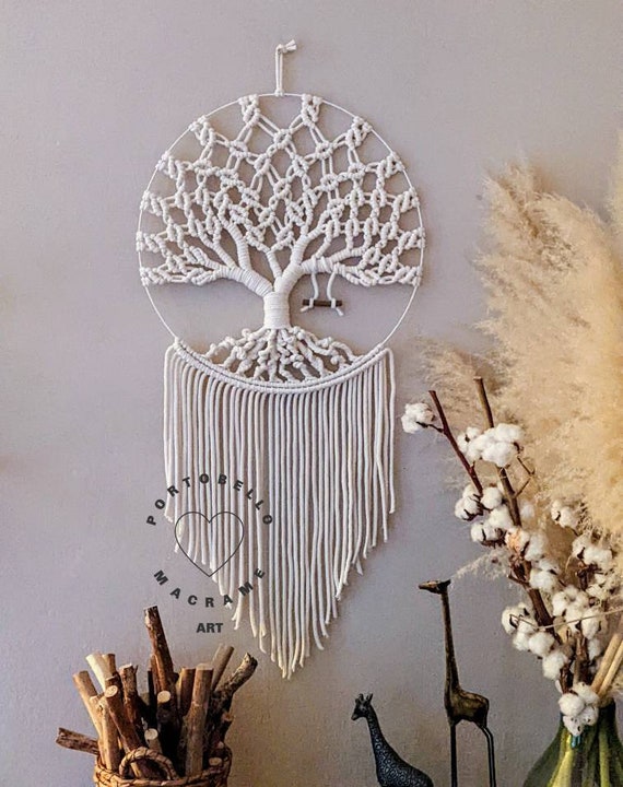 Large Macrame Tree of Life,handmade Home Decor,unique Decor Art