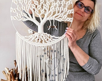Large Macrame Tree of Life,handmade Home Decor,unique Decor Art