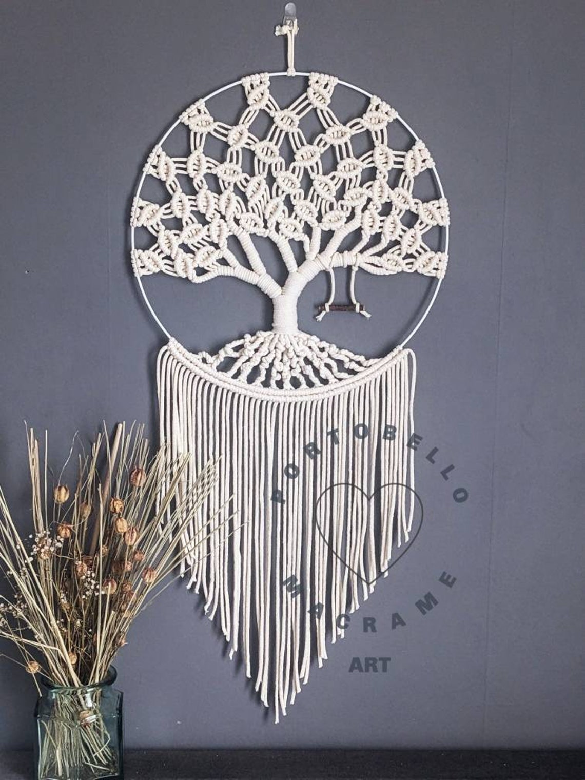 Corde macramé 4 mm blanc 100m - La boutique bohème