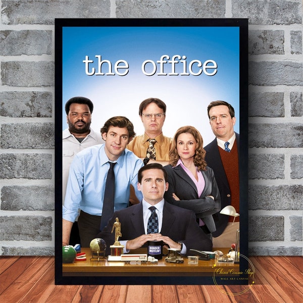 The Office Poster TV Series Poster Canvas Wall Art Family Bedroom Decor Frame Option Available