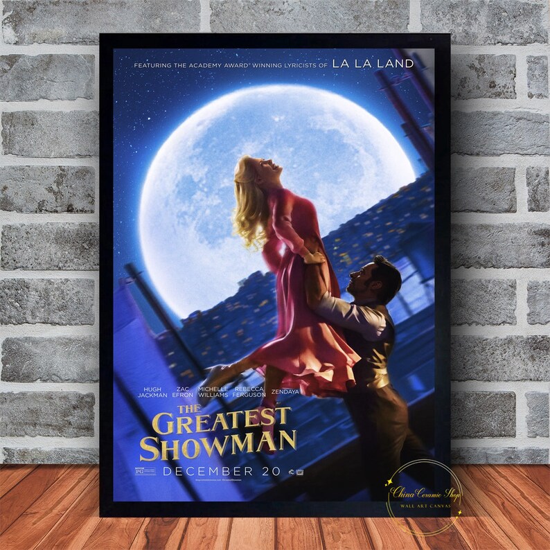 The Greatest Showman Movie Poster Canvas