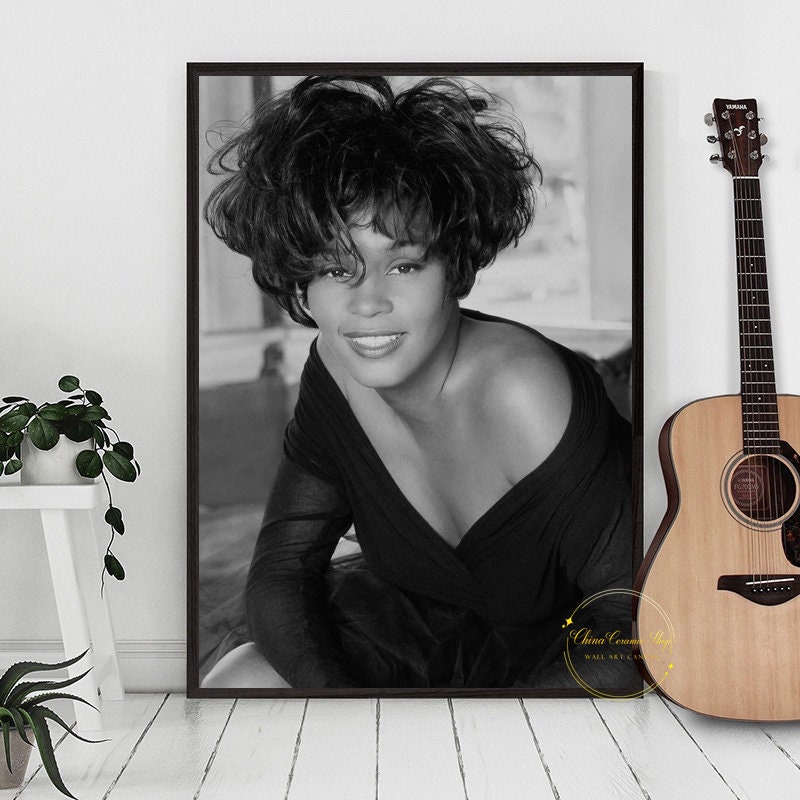 Whitney Houston Music Poster sold by Chan Chan SKU 640114 Printerval UK