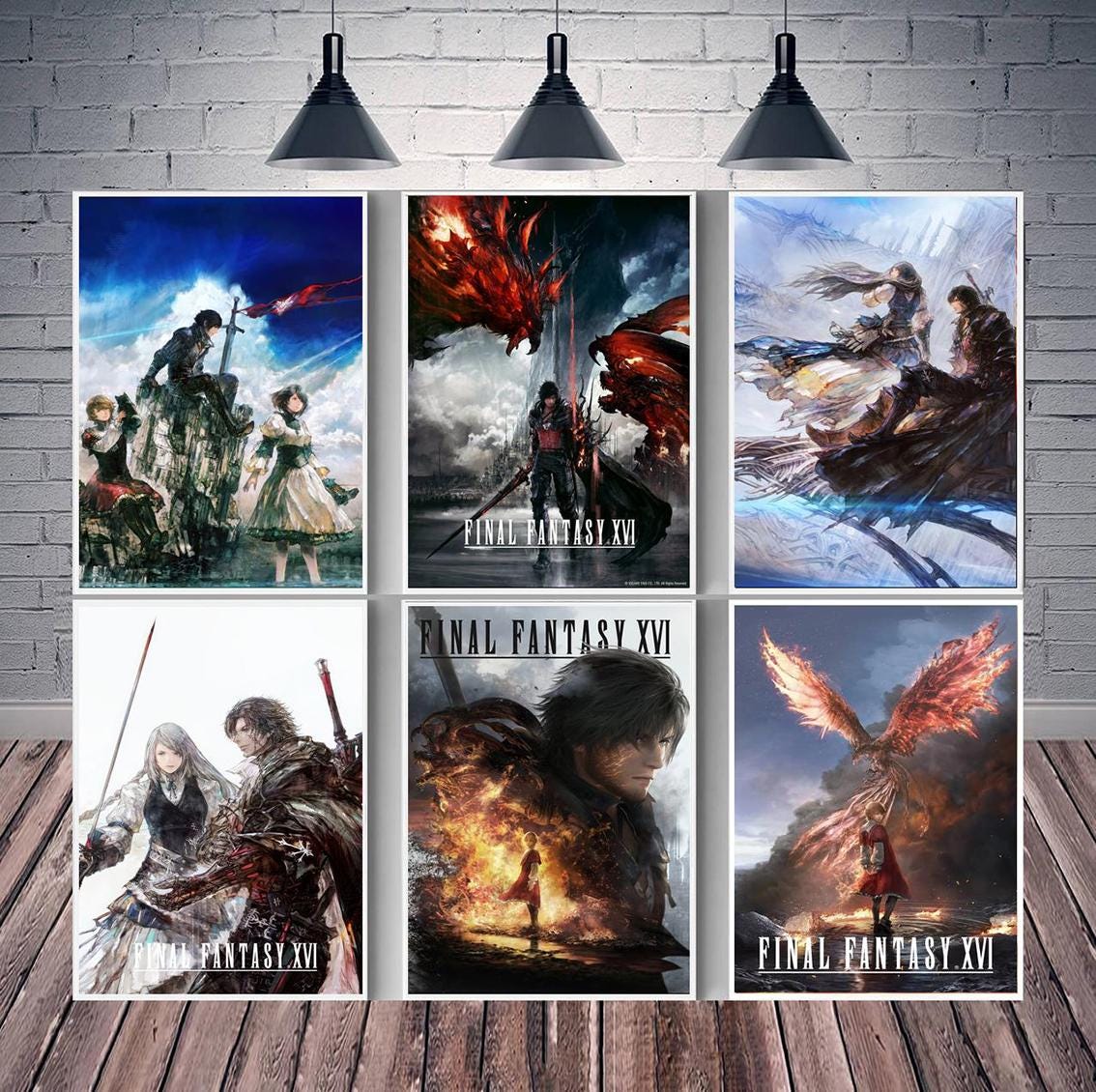 Final fantasy poster - Etsy 日本
