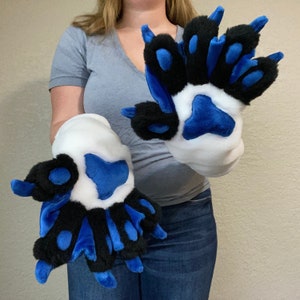 5-Finger Webbed Handpaw Pattern
