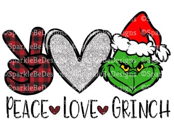 Free Free 177 Peace Love Grinch Svg Free SVG PNG EPS DXF File
