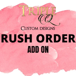 Rush My Order Add On - Party Favor