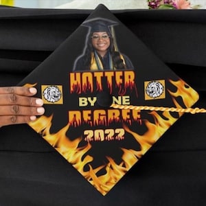 Personalized Graduation Cap Topper, Custom Graduation Hat Topper, Graduation Cap, Custom Hat