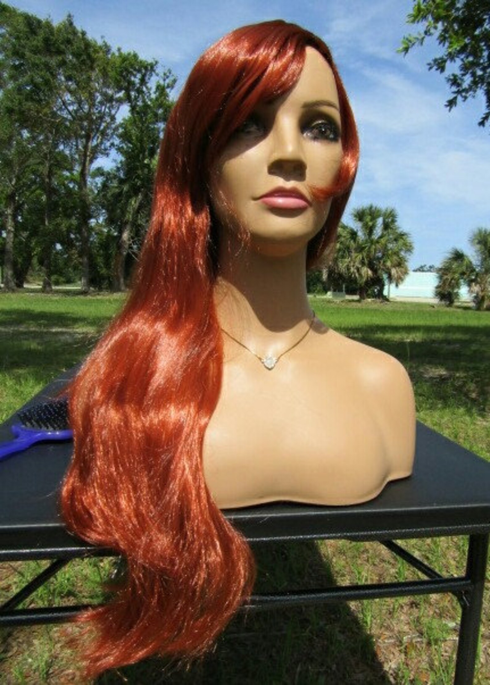 Ginger Wigs with BangsWigs for White WomenLong Copper Etsy