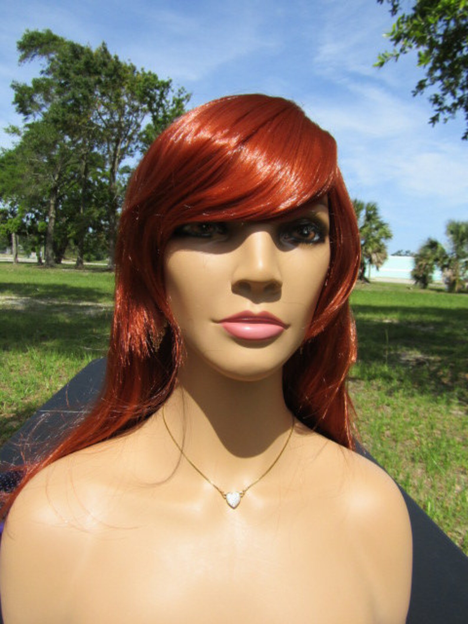 Ginger Wigs with BangsWigs for White WomenLong Copper Etsy