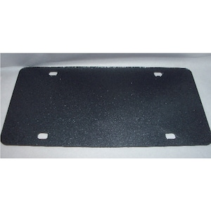 Blank Black Sparkle Acryl Kentekenplaten 12&quot; x 6&quot; groothandel beschikbaar