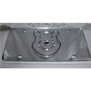 Winnie der Pooh inspiriert Acryl Spiegel Laser geschnitten Nummernschild NEU!!