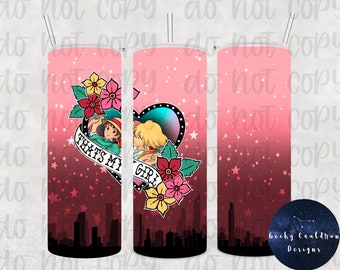 Howl Castle Moving That's My Girl 20oz Insulated Tumbler