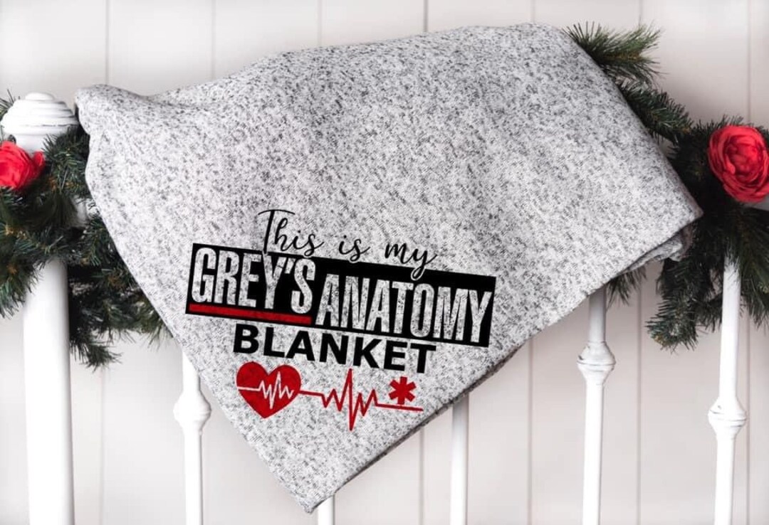 Greys Anatomy Blanket Etsy