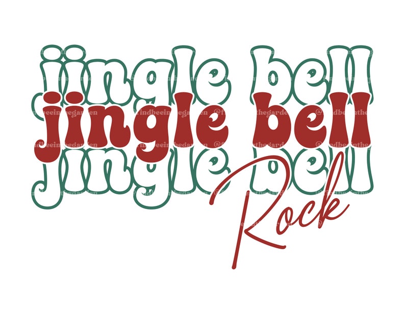 Jingle Bell Rock Svg Christmas Shirt Svg Merry Christmas Etsy