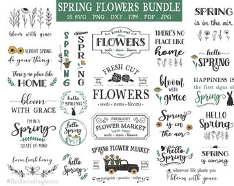 Spring Sayings For Signs Spring Sayings - Etsy
