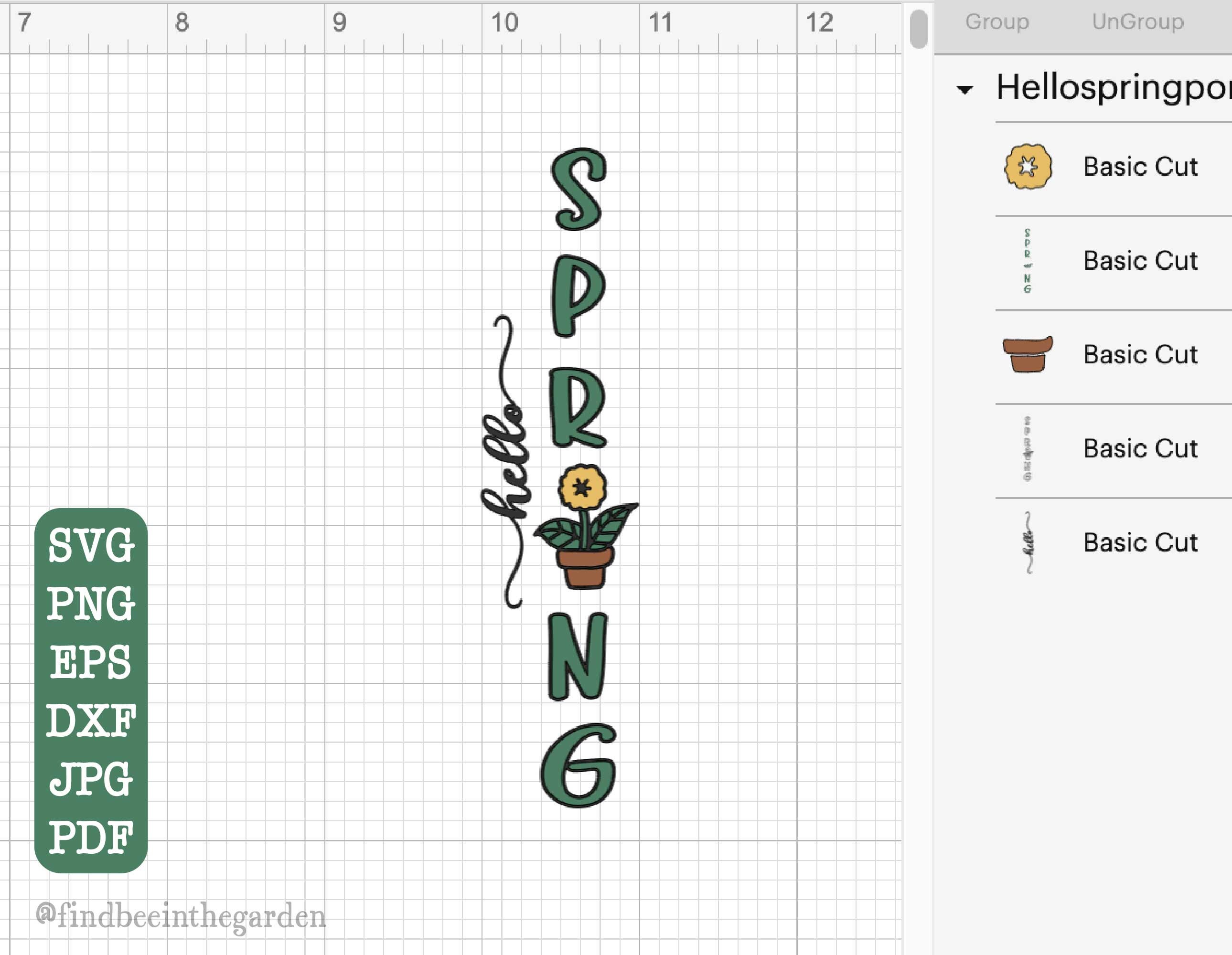 Hello Spring Porch Sign Svg Spring Decor Svg Spring Sign - Etsy