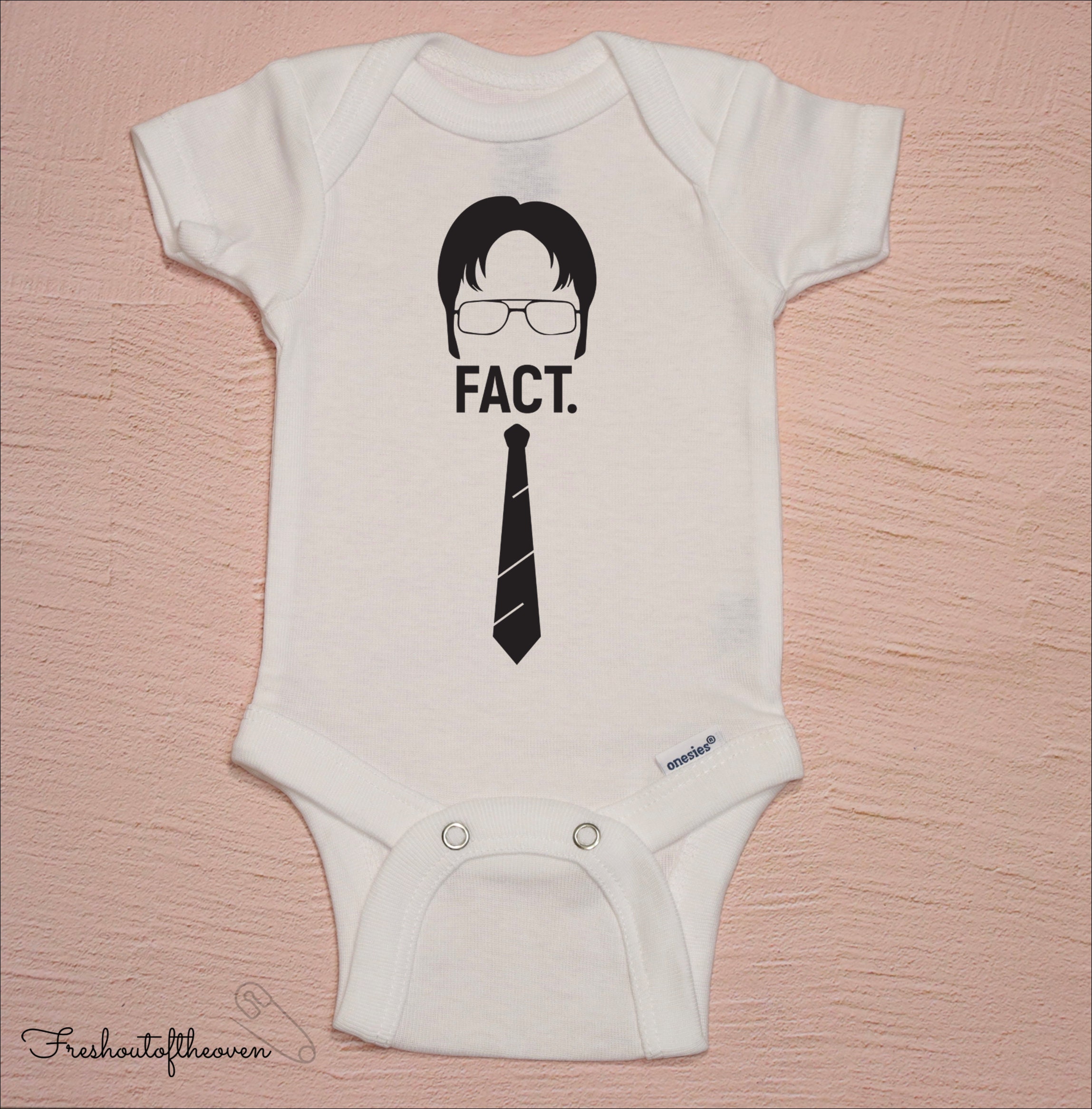 Fact. The Office Baby Onesie Baby Bodysuit Cute Baby Etsy