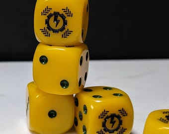 16 mm Dice - Czołg Legionu Stalowego inspirowany science fiction 10x