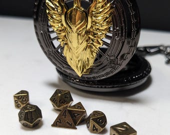 Zestaw metalowych kostek D&D Pocket Watch Valkyrie Mini