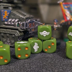 Astra Militarum Dice - Etsy