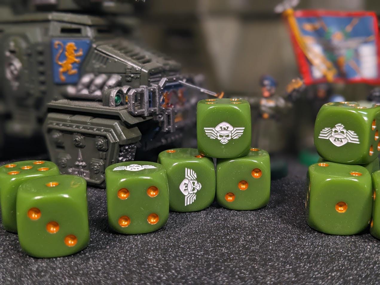 Death guard dice - Etsy 日本