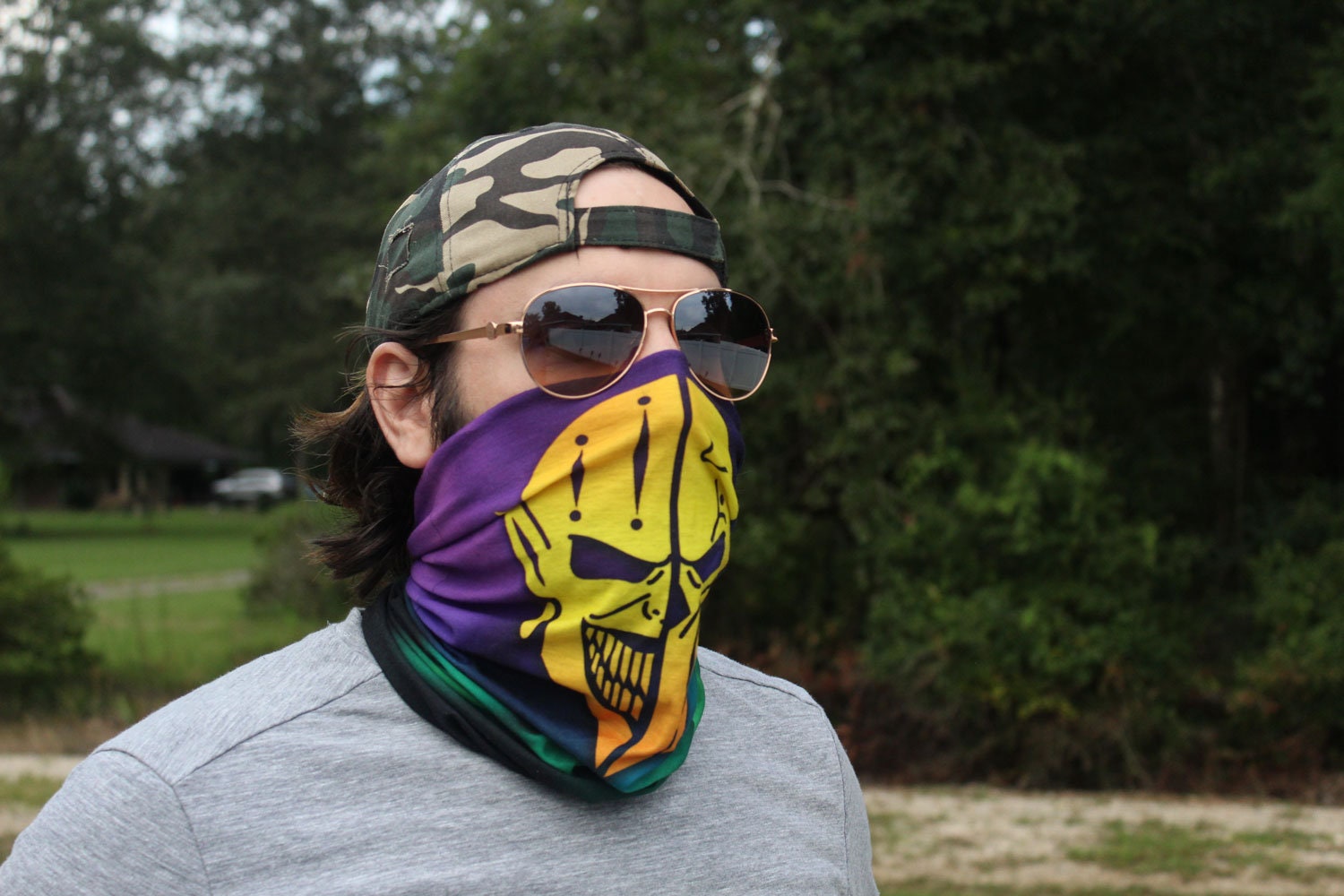 mardi gras bandana for dogs
