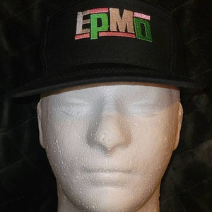 Brand New Black Army Style &quot;EPMD&quot; Embroidery Hat. Adjustable Strap.