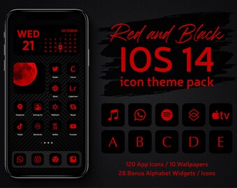 Black Icons Etsy