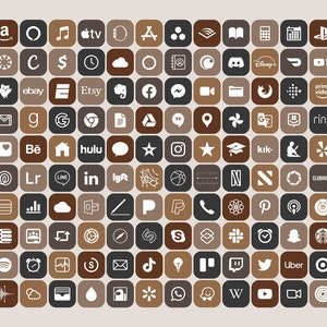Dark Academia iPhone Ios App Icons Theme Pack Classic Art App - Etsy ...