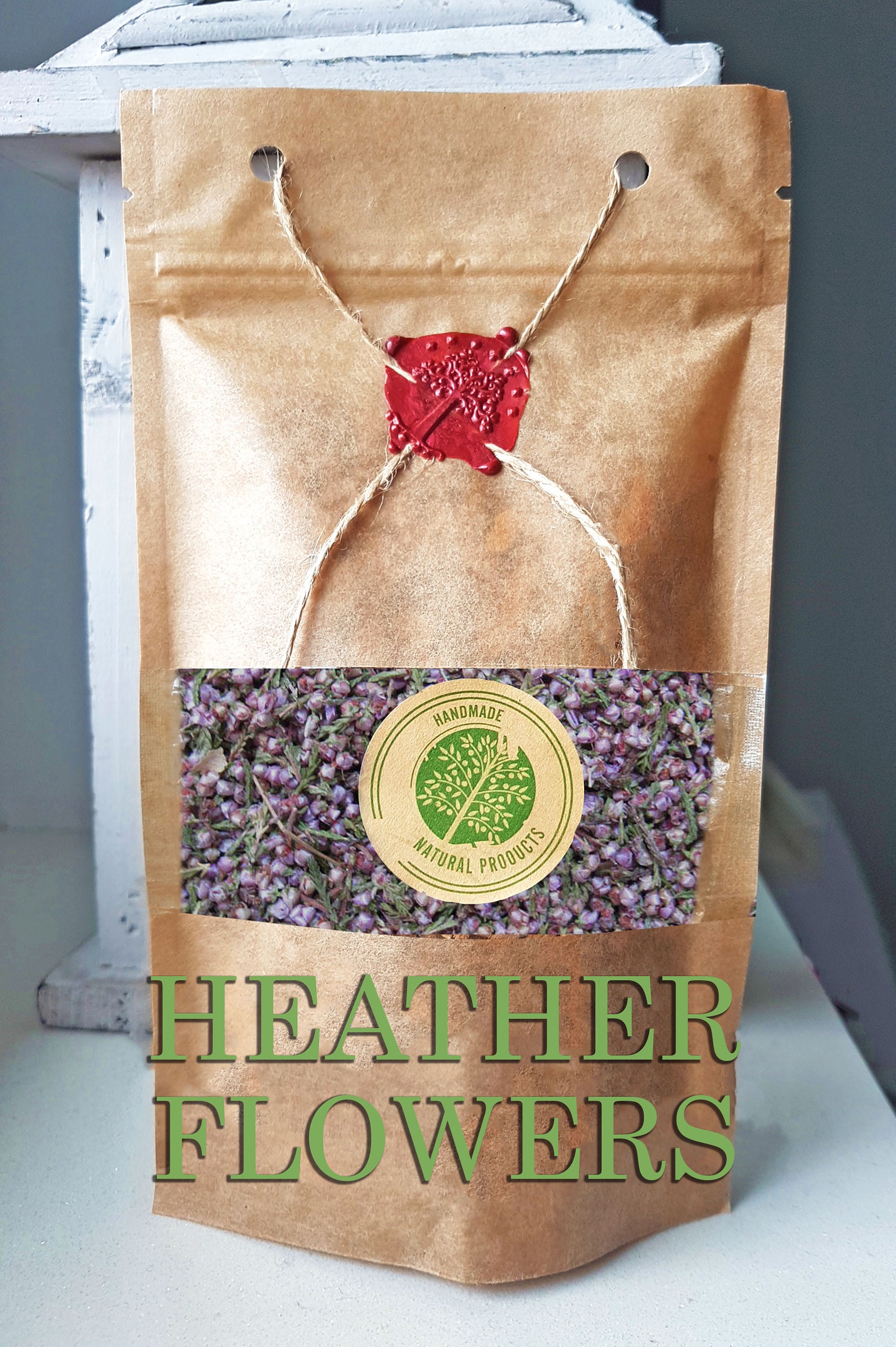 Thé Aux Fleurs de Bruyère Séchées | Calluna Vulgaris Biologique Meilleure Qualité