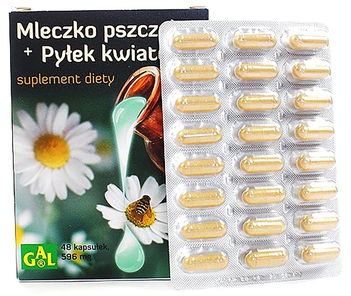 Royal Jelly Bee Pollen Benefits of 2in1 Capsules Etsy