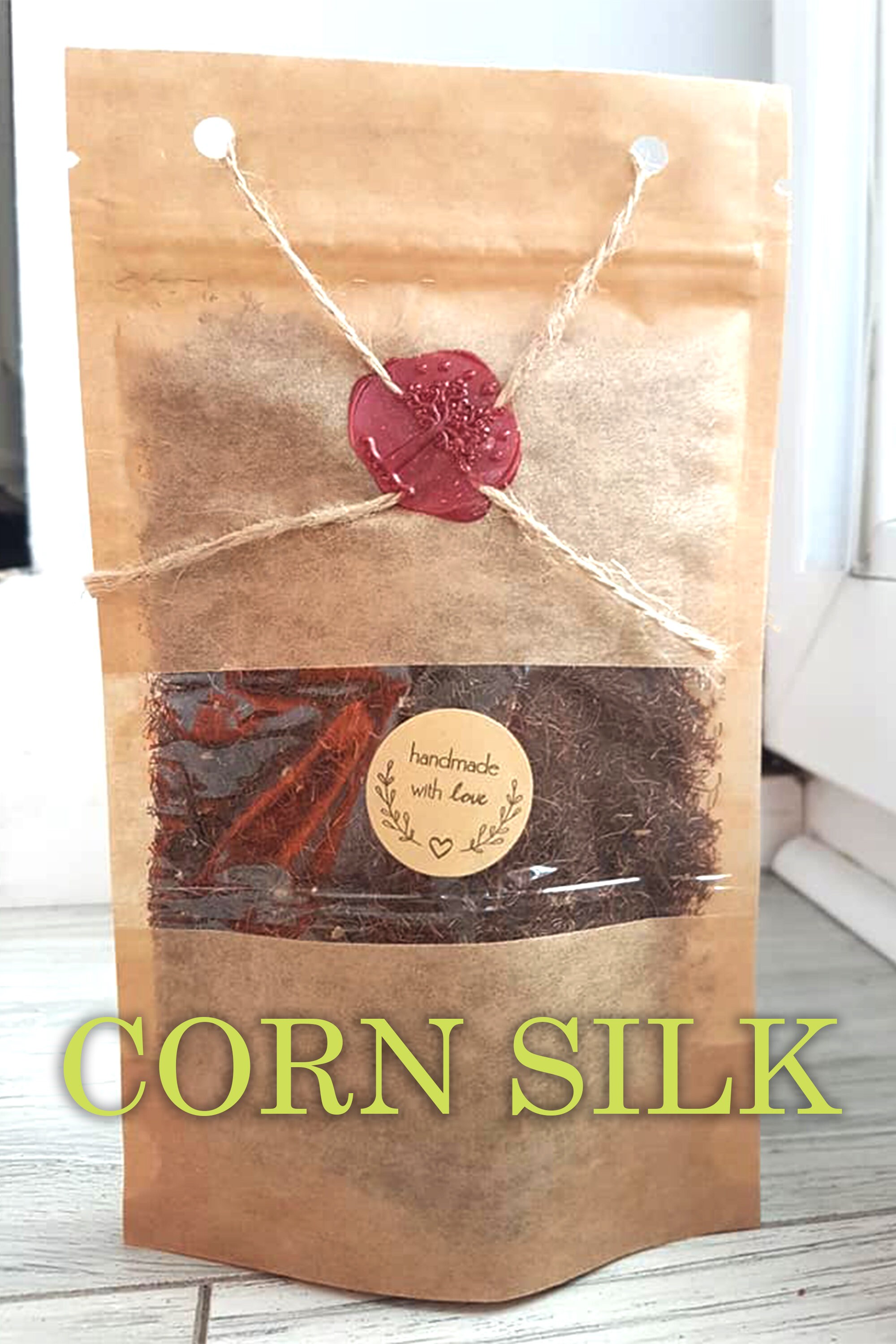 Thé de Soie Maïs | Stigma Maydis Séché Biologique Meilleure Qualité