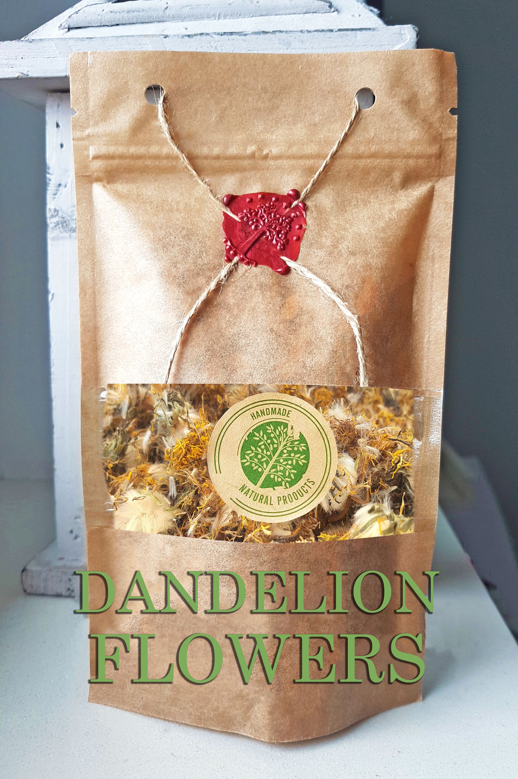 Thé de Fleur Pissenlit Entier Séché | Taraxacum Thé Aromatique Biologique Haute Qualité