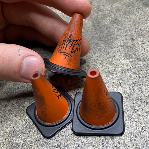 Mini cônes de circulation en plastique, 20 pièces, pour
