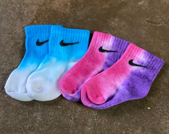 tie dye baby socks